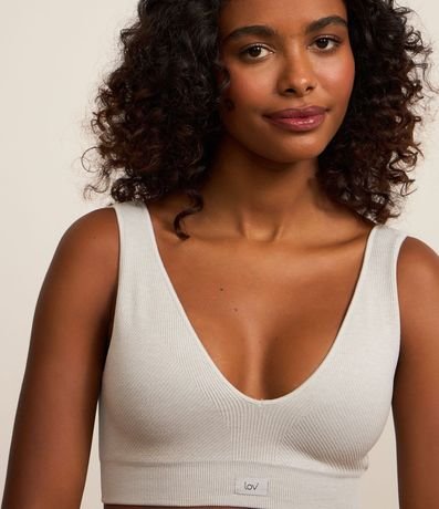 Soutien Top Comfy Seamless con Etiqueta LOV 3