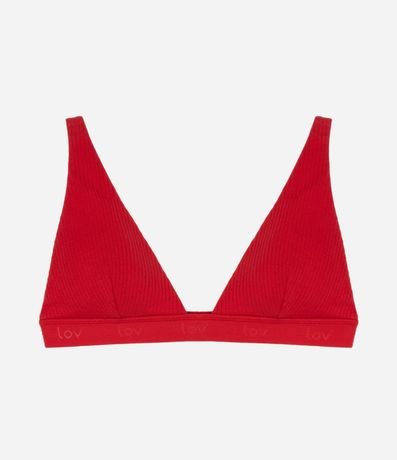 Soutien Top Canelado con Lettering en la Parte Baja 4