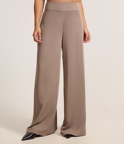 Pantalón Pantalona en Crepé con Pences 3