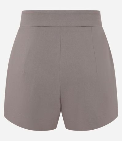 Short en Bengaline con Cremallera Tratorado en la Lateral 6