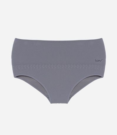 Bombacha Alta en Microfibra con Textura y Sin Costura 5