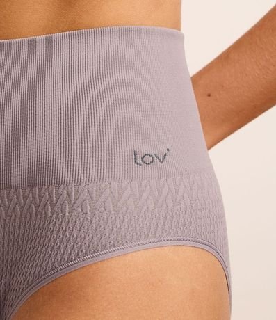 Bombacha Alta en Microfibra con Textura y Sin Costura 4