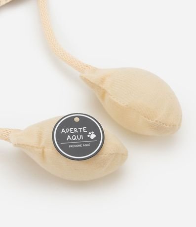 Sombrero de Paja Infantil con Carita y Oreja - Talle único 4