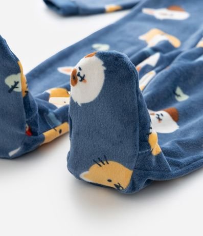 Mono Infantil en Plush con Estampa de Animalitos  - Talle RN a 24 meses 6