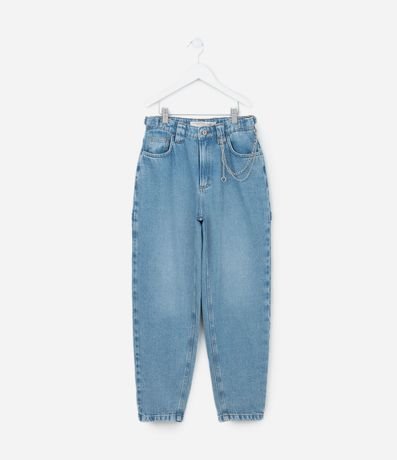 Pantalón Balloom Infantil en Jeans con Cadena - Talle 5 a 14 años 1
