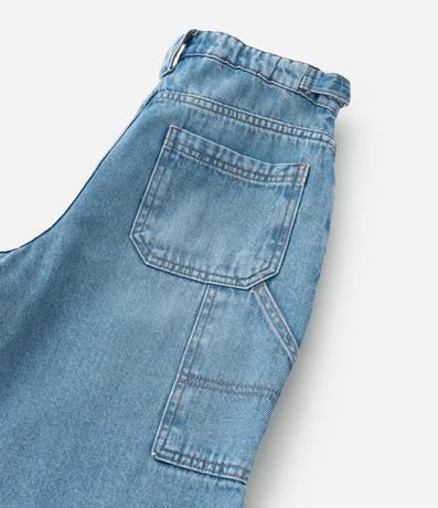 Pantalón Balloom Infantil en Jeans con Cadena - Talle 5 a 14 años 4