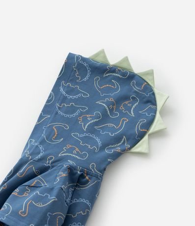 Enterito Infantil en Suedine con Estampa de Dinosaurio - Talle 3 a 18 Meses 9