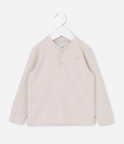 Remera Infantil con Bordado en el Pecho- Talle 1 a 5 años