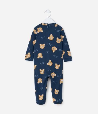 Mono Infantil en Suedine con Estampa Tigre - Talle RN a 24 meses 4