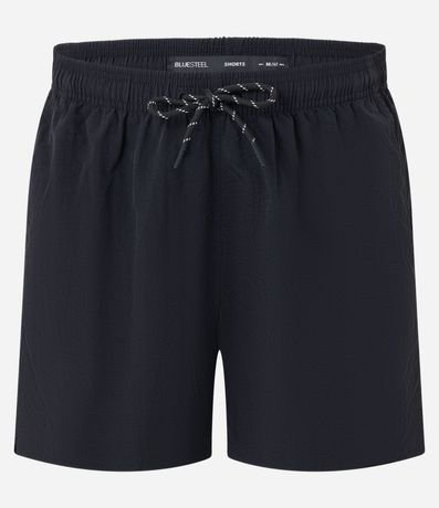 Bermuda Básica en Microfibra con Cintura Elástica y Cordón 4