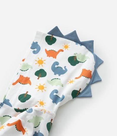 Mono Infantil con Estampa de Dinosaurio - Talle 3 a 18 meses 10