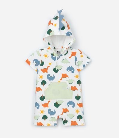 Mono Infantil con Estampa de Dinosaurio - Talle 3 a 18 meses 3