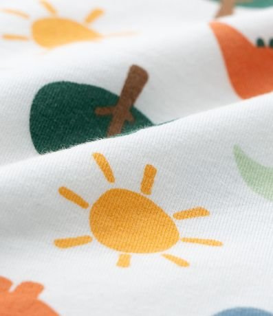 Mono Infantil con Estampa de Dinosaurio - Talle 3 a 18 meses 5