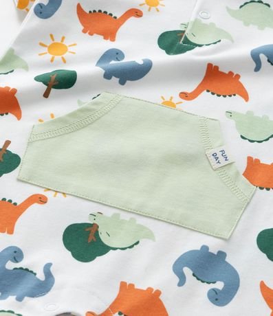 Mono Infantil con Estampa de Dinosaurio - Talle 3 a 18 meses 9