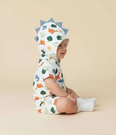 Mono Infantil con Estampa de Dinosaurio - Talle 3 a 18 meses 2