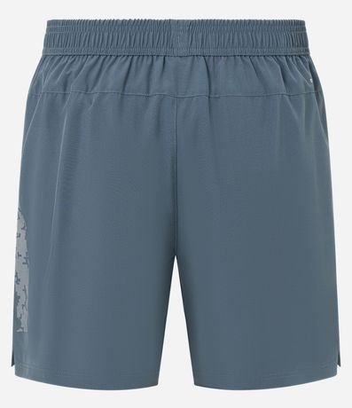Bermuda Deportiva con Estampa Localizada Reflectante 8