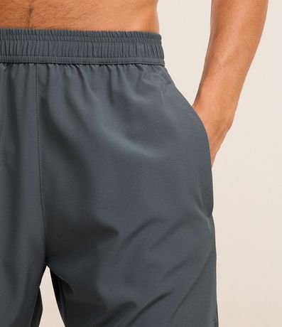 Bermuda Deportiva con Estampa Localizada Reflectante 5