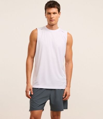 Bermuda Deportiva con Estampa Localizada Reflectante 6