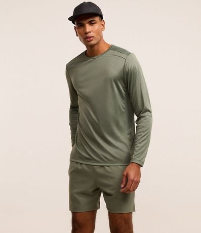 Bermuda Deportiva con Estampa Localizada Reflectante 4