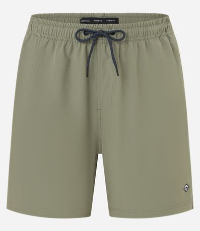 Bermuda con Detalle de Etiqueta Gomosa 6