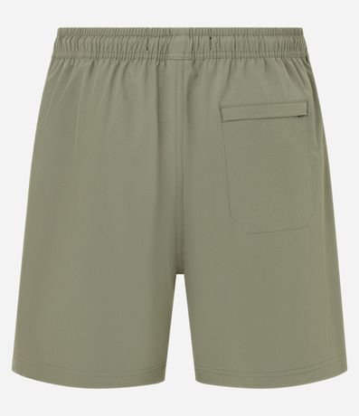 Bermuda con Detalle de Etiqueta Gomosa 7