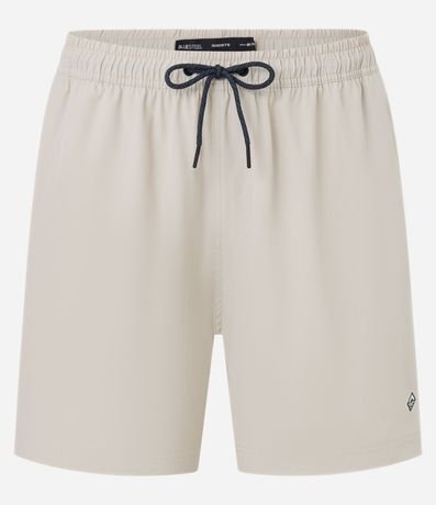 Bermuda con Detalle de Etiqueta Gomosa 4