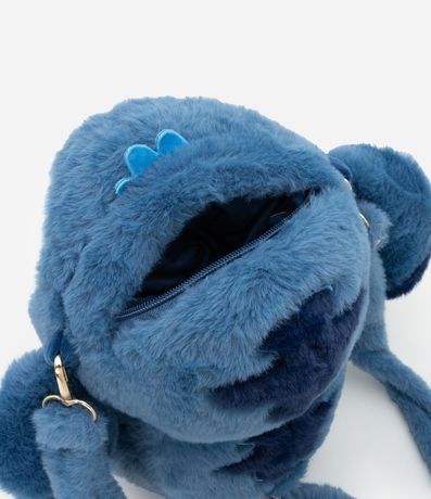 Mochila Infantil en Pelúcia con Formato de Stitch - Talle Único 4