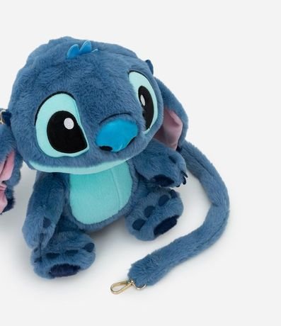 Mochila Infantil en Pelúcia con Formato de Stitch - Talle Único 6