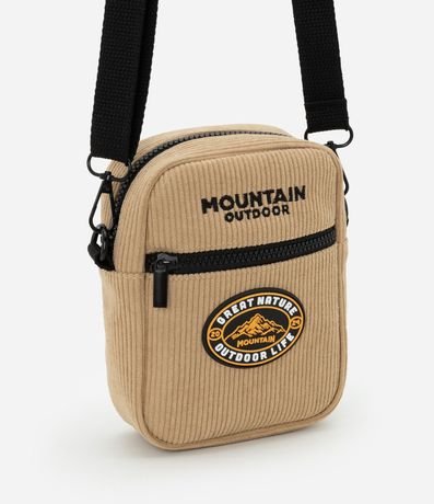 Bolso Infantil Shouder Bag con Estampa de Montañas - Talle único