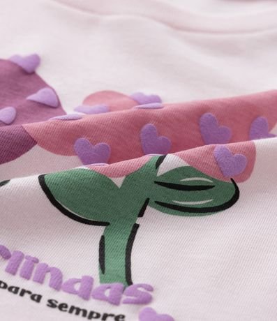 Blusa Infantil con Estampa de Flores - Talle 1 a 6 años 3