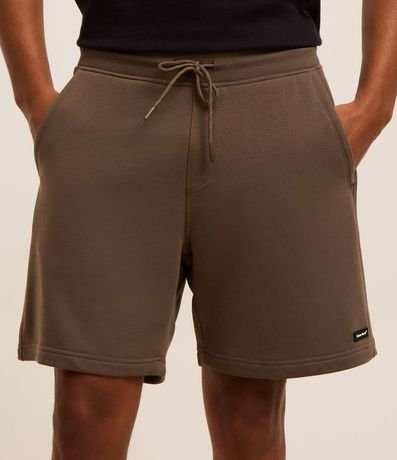 Bermuda Slim en Algodón con Felpa y Bolsillos 2