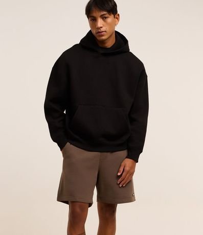 Bermuda Slim en Algodón con Felpa y Bolsillos 4