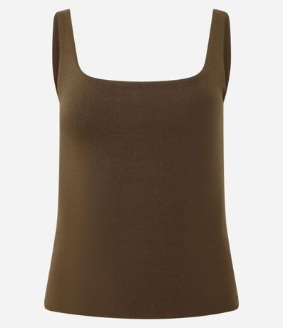 Blusa en Rib con Bretel Ancho 5