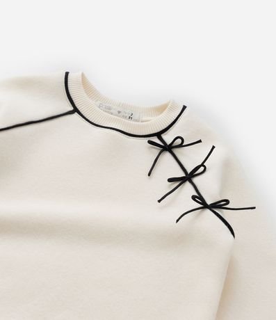 Saco Infantil con Lacitos y Viés Contrastantes - Talle 1 a 6 años 6