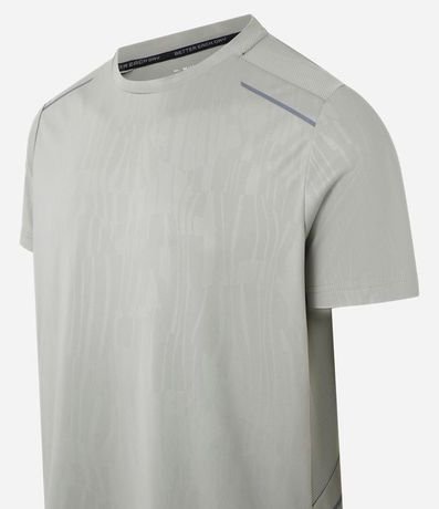 Remera Deportiva Tecnologia Dry con Estampa Heat Print 8