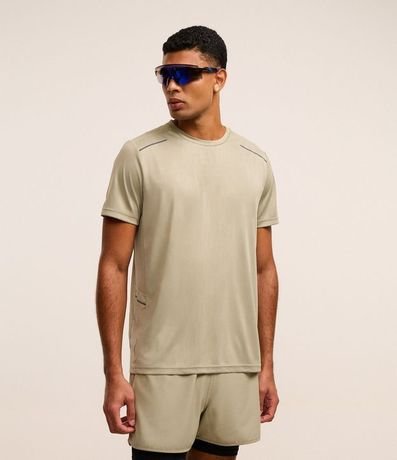 Remera Deportiva Tecnologia Dry con Estampa Heat Print