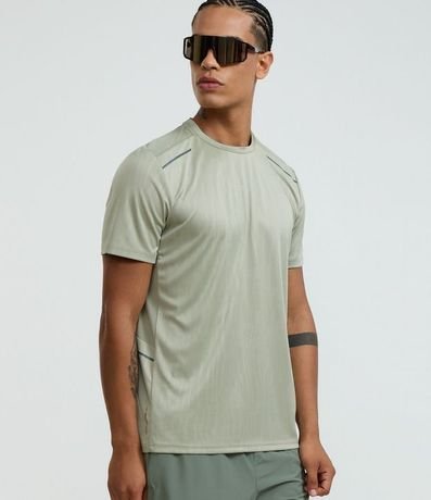 Remera Deportiva Tecnologia Dry con Estampa Heat Print 6