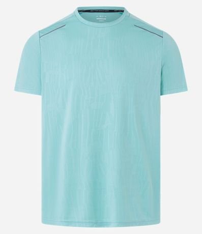 Remera Deportiva Tecnologia Dry con Estampa Heat Print