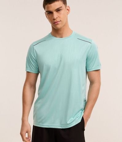 Remera Deportiva Tecnologia Dry con Estampa Heat Print