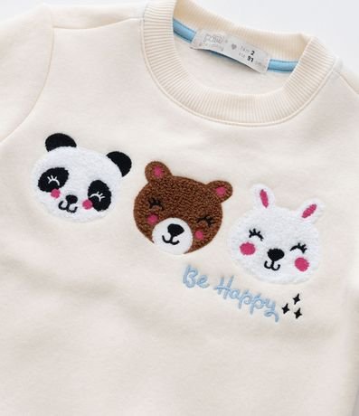 Conjunto Infantil con Estampa Animalitos y de Lunares - Talle 1 a 6 años 10