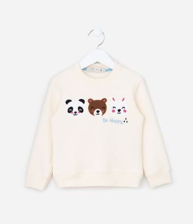 Conjunto Infantil con Estampa Animalitos y de Lunares - Talle 1 a 6 años 2