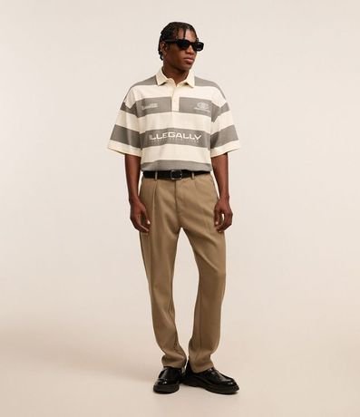 Pantalón Loose Sastrería con Pliegues