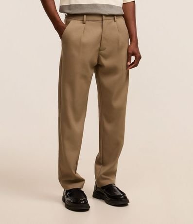 Pantalón Loose Sastrería con Pliegues 2