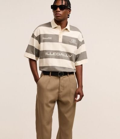 Pantalón Loose Sastrería con Pliegues 4