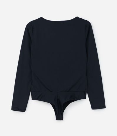 Body en Microfibra con Escote Canoa Curve & Plus Size 6