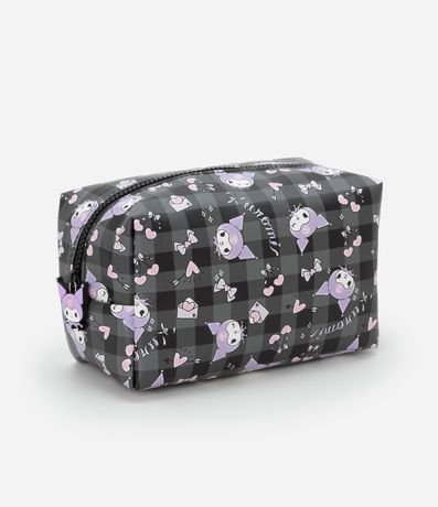 Neceser Rectangular Media con Estampa Kuromi
