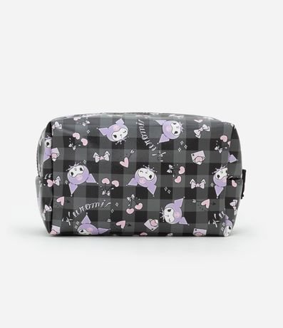 Neceser Rectangular Media con Estampa Kuromi 3