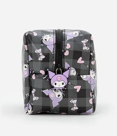 Neceser Rectangular Media con Estampa Kuromi 4