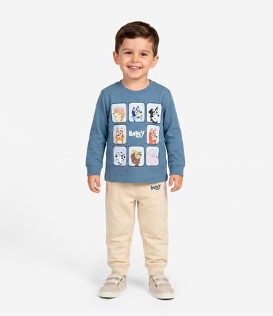 Remera Infantil con Estampa Bluey - Talle 2 a 6 años