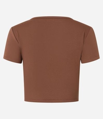 Remera Cropped Deportiva en Microfibra con Toque Suave 6